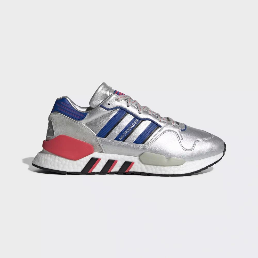 Adidas ZX 930 x EQT Tenis Plateados Para Hombre (MX-72964)